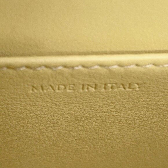 CELINE Triomphe belt bag Leather Yellow 45BCN3 - Picture 12 of 13